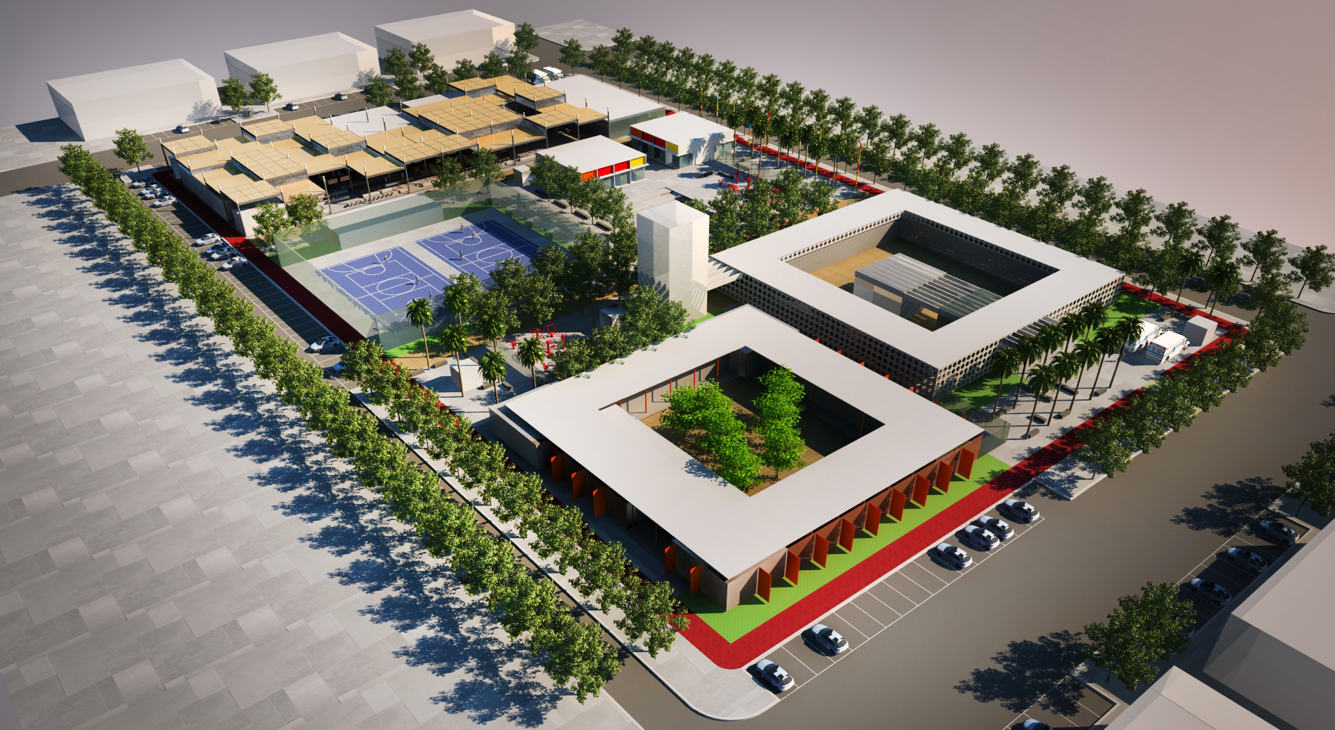 consultoria_Jaime_lerner_09_Centro Social de Serviço-Zango_Angola_2012